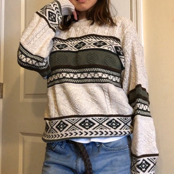 OVERSIZED CHUNKY SWEATER - Picture 4 of 5